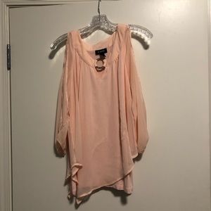 A. Byer Light Pink Blouse